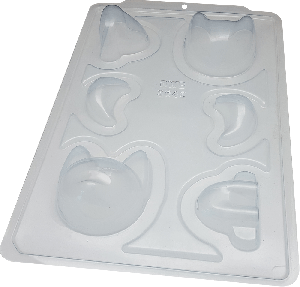 Forma De Chocolate - Forma De Chocolate Especial 3 Partes - Raposa 3D - BWB3642
